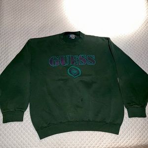 Vintage Guess 90s Pullover Crewneck Sweatshirt